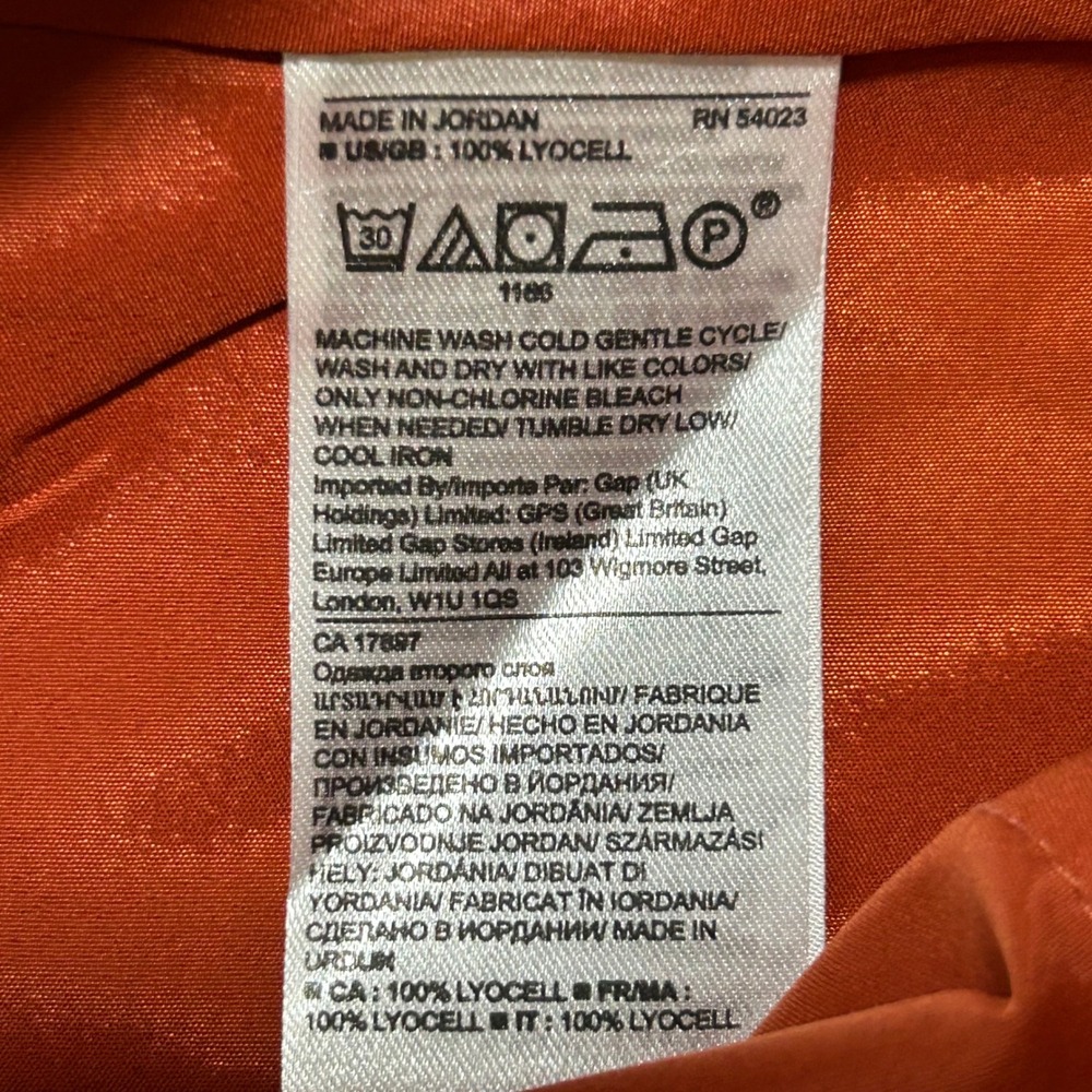 Banana Republic Women's Shorts Size 8 NWT – Rust Lyocell‎ Tailored Fit - Picture 4 of 9